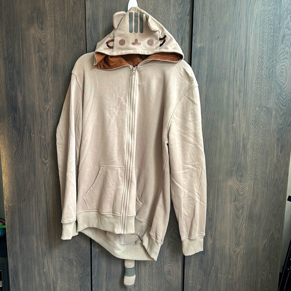 Pusheen cosplay hoodie. Good for Halloween or to wear for fun. Only worn once